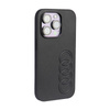 Audi Synthetic Leather - Etui iPhone 14 Pro (Czarny) (AU-TPUPCIP14P-TT/D1-BK)