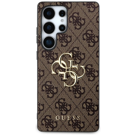 Guess Big 4G Logo Classic Logo - Etui do Samsung Galaxy S25 Ultra (brązowy) (GUHCS25L4GMGBR)