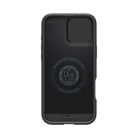 Spigen Optik Armor Mag MagSafe - Etui do iPhone 16 Pro Max (Czarny) (ACS08015)