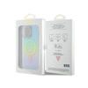 Guess IML Iridescent MagSafe - Etui iPhone 15 Pro Max (turkusowy) (GUHMP15XHITSQ)