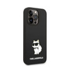 Karl Lagerfeld Silicone NFT Choupette - Etui iPhone 14 Pro Max (czarny) (KLHCP14XSNCHBCK)