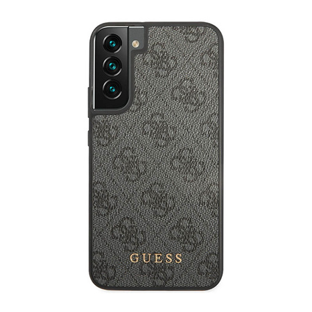 Guess 4G Metal Logo - Etui Samsung Galaxy S23 (szary) (GUHCS23SG4GFGR)