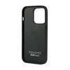 Audi Genuine Leather - Etui iPhone 14 Pro (Czarny) (AU-TPUPCIP14P-Q8/D1-BK)