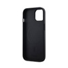 DKNY Leather Checkered Mono Pattern MagSafe - Etui iPhone 15 Plus / 14 Plus (czarny) (DKHMP15MPCPVSLK)