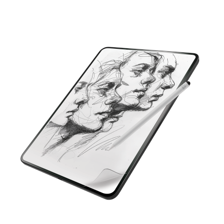 ZAGG InvisibleShield Fusion Canvas - antybakteryjna folia ochronna imitująca papier do iPad Pro 13" M4 (2024) (200314352)