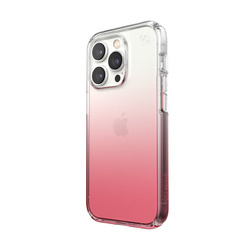 Speck Presidio Perfect-Clear + Ombre - Etui iPhone 14 Pro z powłoką MICROBAN (Clear / Vintage Rose Fade) (150151-9509)