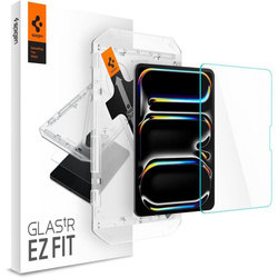 Spigen GLAS.TR EZ FIT - Szkło hartowane do iPad Pro 11" (M4, 2024) (Przezroczysty) (AGL07788)