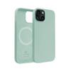 Crong Color Cover Magnetic - Etui iPhone 15 MagSafe (miętowy) (CRGCOLRMIP1561LGRN)