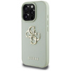 Guess Grained Big 4G Logo Small Classic Logo - Etui do iPhone 16 Pro (zielony) (GUHCP16LPGT4MBN)