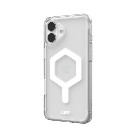 UAG Plyo Magsafe - obudowa ochronna do iPhone 16 Plus kompatybilna z MagSafe przeźroczysta / biała - (114479114341)