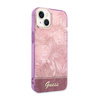 Guess Jungle Case – Etui iPhone 14 Plus (Różowy) (GUHCP14MHGJGHP)