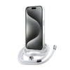 Karl Lagerfeld Crossbody IML Karl Head MagSafe - Etui iPhone 15 Pro (przezroczysty) (KLHMP15LHCKHNT)