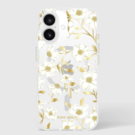 Kate Spade New York Protective Gems MagSafe - Etui iPhone 16 (Sunshine Floral) (KS054342)