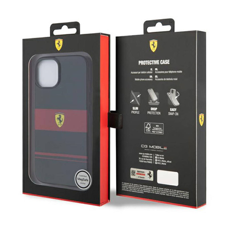Ferrari Combi MagSafe - Etui iPhone 14 (Czarny) (FEHMP14SUCOK)