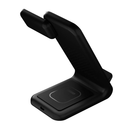 STM ChargeTree Swing – Ładowarka bezprzewodowa 3w1 do iPhone, AirPods i Apple Watch (czarny) (STM-931-323Z-02)