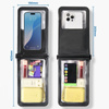 Spigen A603 Universal Waterproof Case - Etui wodoodporne do smartfonów do 6.9" (Black) (ACS09745)