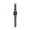 Karl Lagerfeld Saffiano Monogram - Pasek do Apple Watch 42/44/45/49 mm (srebrny) (KLAWLSAKLHPG)