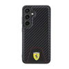 Ferrari Carbon Stitched Bottom - Etui Samsung Galaxy S24 (czarny) (FEHCS24SN3PUK)