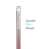 Speck Presidio Perfect-Clear + Ombre - Etui iPhone 15 Plus / 14 Plus z powłoką MICROBAN (Clear / Vintage Rose Fade) (150122-9509)