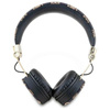 Guess Peony Script Round Shape - Bezprzewodowe słuchawki nauszne Bluetooth ENC (czarny) (GUBH70EPOSMK)