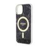 Guess Marble MagSafe - Etui iPhone 14 Plus (Czarny) (GUHMP14MPCUMAK)