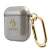 Guess Colored Glitter - Etui Airpods (czarny) (GUA2UCG4GK)