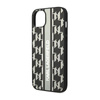 Karl Lagerfeld Monogram Stripe - Etui iPhone 14 Plus (szary) (KLHCP14MPGKLSKG)