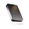 ZENS Slim Qi2 Aluminium Powerbank - magnetyczny powerbank 10000 mAh kompatybilny z MagSafe i Qi2 (black) (ZEPP10B/00)
