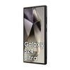 BMW Signature Leather Crossing Lines Pattern - Etui Samsung Galaxy S24 Ultra (czarny) (BMHCS24L23RCGPK)