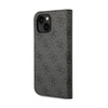 Guess 4G Metal Camera Outline Booktype Case - Etui iPhone 14 (czarny) (GUBKP14SHG4SHK)
