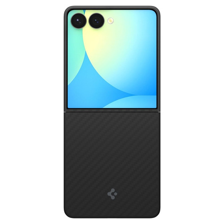 Spigen Airskin Aramid - Etui do Samsung Galaxy Z Flip 7 (Black) (ACS09564)