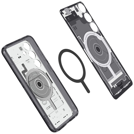 Spigen Ultra Hybrid OneTap Ring MagSafe - Etui do Samsung Galaxy S24 (Zero One) (ACS07354)