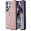 Guess Fixed Glitter Big 4G Metal Logo - Etui do Samsung Galaxy S25 Ultra (różowy) (GUHCS25LHG4SGP)