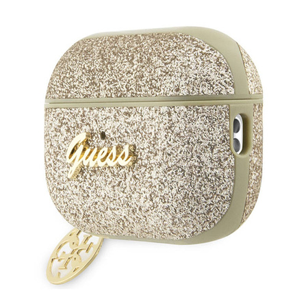 Guess 4G Glitter Flake - Etui AirPods Pro 2 (złoty) (GUAP2GLGSHD)