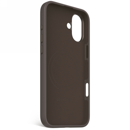 Decoded AntiMicrobial Silicone Backcover - silikonowa obudowa ochronna do iPhone 16 Plus kompatybilna z MagSafe (phantom) (D25IPO16PLBCS9PM)