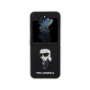 Karl Lagerfeld Silicone Ikonik - Etui Samsung Z Flip 5 (czarny) (KLHCZF5SNIKBCK)