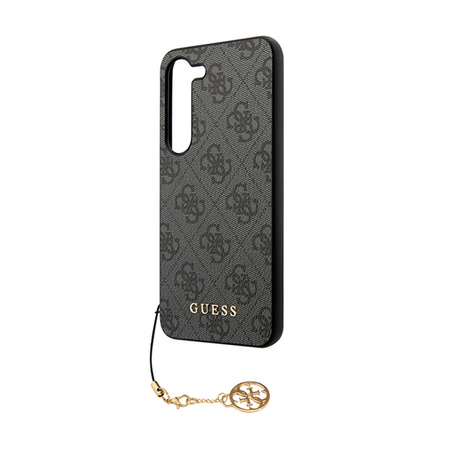 Guess 4G Charms Collection - Etui Samsung Galaxy A35 5G (czarny) (GUHCSA35GF4GGR)