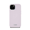DKNY Liquid Silicone Small Metal Logo MagSafe - Etui iPhone 15 Plus / 14 Plus (różowy) (DKHMP15MSMCHLP)