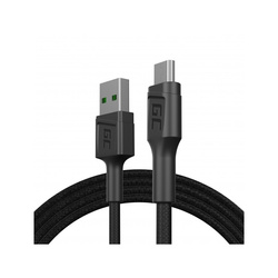 Green Cell PowerStream - Kabel Przewód USB-A - Micro USB 120cm szybkie ładowanie Ultra Charge, QC 3.0 (KABGC20)