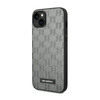 Karl Lagerfeld Saffiano Mono Metal Logo - Etui iPhone 14 Plus (szary) (KLHCP14MSAKLHPG)