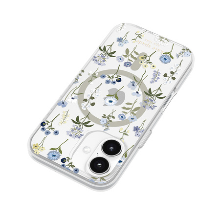 Kate Spade New York Protective MagSafe - Etui iPhone 16 (Precious Bloom) (KS054340)
