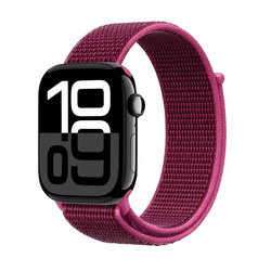 Crong Nylon - Pasek sportowy do Apple Watch 38/40/41/42 mm (Magenta Fusion) (CRG40NLBDFR)