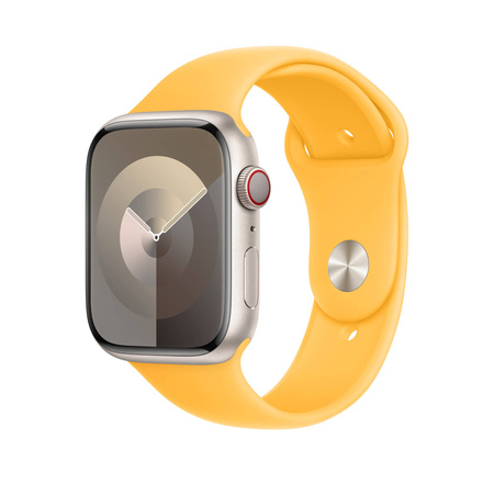 Apple Pasek sportowy w kolorze promiennym do koperty 45 mm – rozmiar M/L (MWMX3ZM/A)