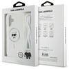Karl Lagerfeld IML Choupette Head & Cord MagSafe - Etui iPhone 16 (przezroczysty) (KLHMP16SHCCHNT)