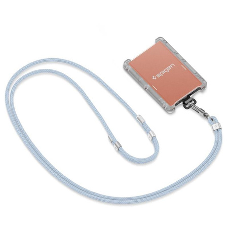 Spigen Universal Strap Set Crossbody & Wrist - Pasek do telefonu na ramię + na nadgarstek (Mute Blue) (AFA08364)