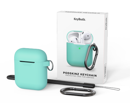 KeyBudz Elevate Keychain - silikonowe etui ochronne do AirPods 1/2  (diamond blue) (RT_PSK_DBL)