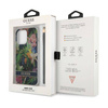 Guess Flower Cord - Etui ze smyczką iPhone 13 Pro (Blue) (GUHCP13LHFLSB)