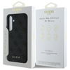 Guess 4G Metal Gold Logo - Etui Samsung Galaxy S24 FE (szary) (GUHCS24FEG4GFGR)