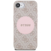 Guess 4G Circle Classic Logo MagSafe - Etui do iPhone 16e (różowo) (GUHMPSE4P4PGRSGP)