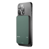 Native Union (Re)Classic Qi2 Power Bank - magnetyczny powerbank 5000 mAh kompatybilny z MagSafe i Qi2, kabel USB-C - USB-C 15 cm w zestawie (slate green) (PB-5KMS-GRN-Q2)